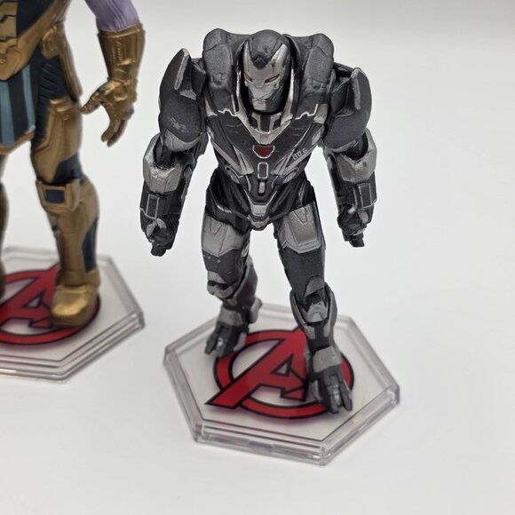 Marvel Endgame Cake Topper Disney Marvel Lot Of 9 Hulk, Thanos, Ironman, Captain - Picture 9 of 10